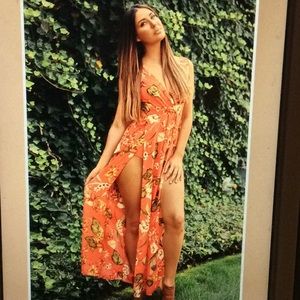 Brand new tags floral dress